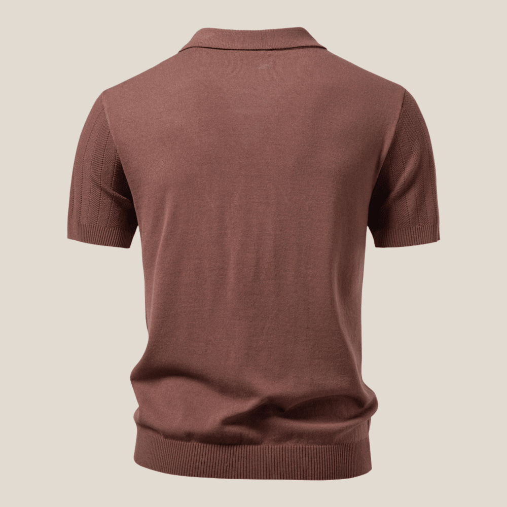 Portofino™ - Elegantes Strickhemd mit Knopfleiste - Aurélie Mode