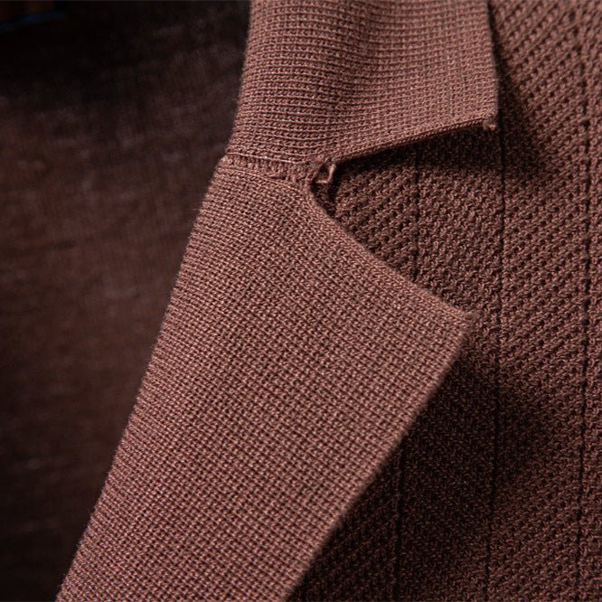 Portofino™ - Elegantes Strickhemd mit Knopfleiste - Aurélie Mode