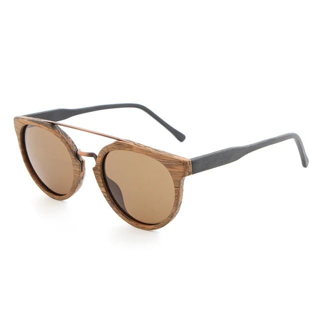 Premium Holz - Sonnenbrille Romeo™ - Aurélie Mode