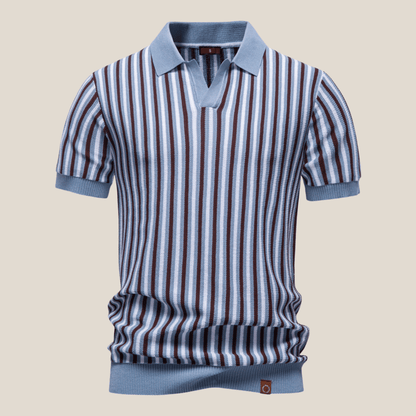 Verona™ - Gestreiftes Retro - Strickpolo - Aurélie Mode